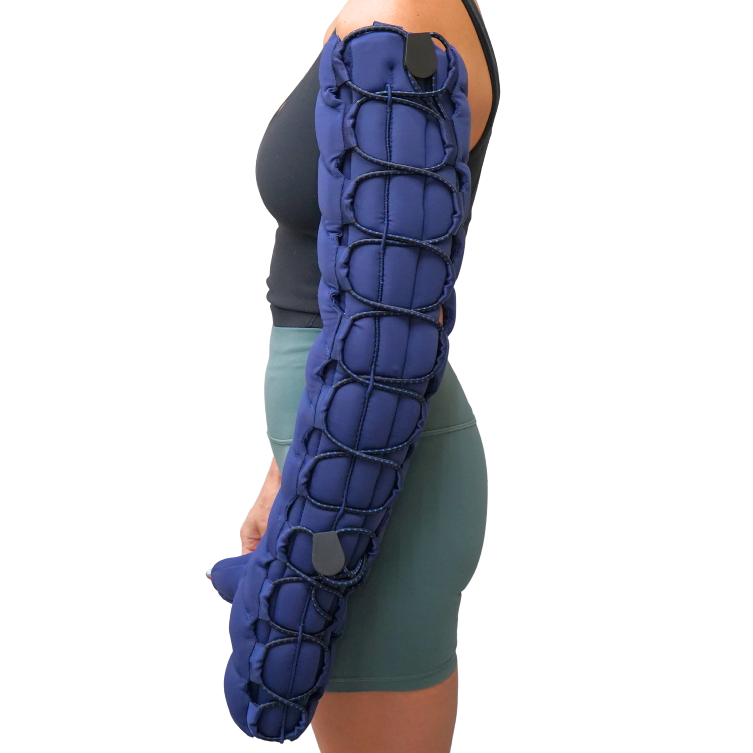 IndigoSleeve Full Arm (Fingertips-to-Axilla)with Adjustable Panel